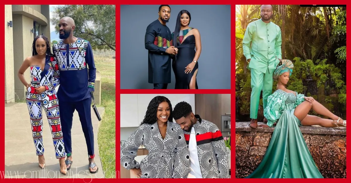 Twinning Ankara Couple Styles For The Weekend