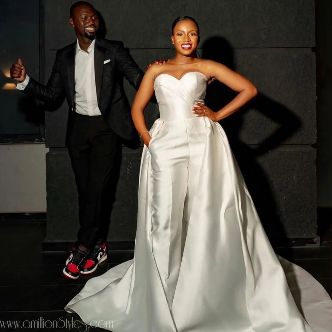 2022 Brides, Do You Think These Hawt Jumpsuits Will Do For Your Reception?