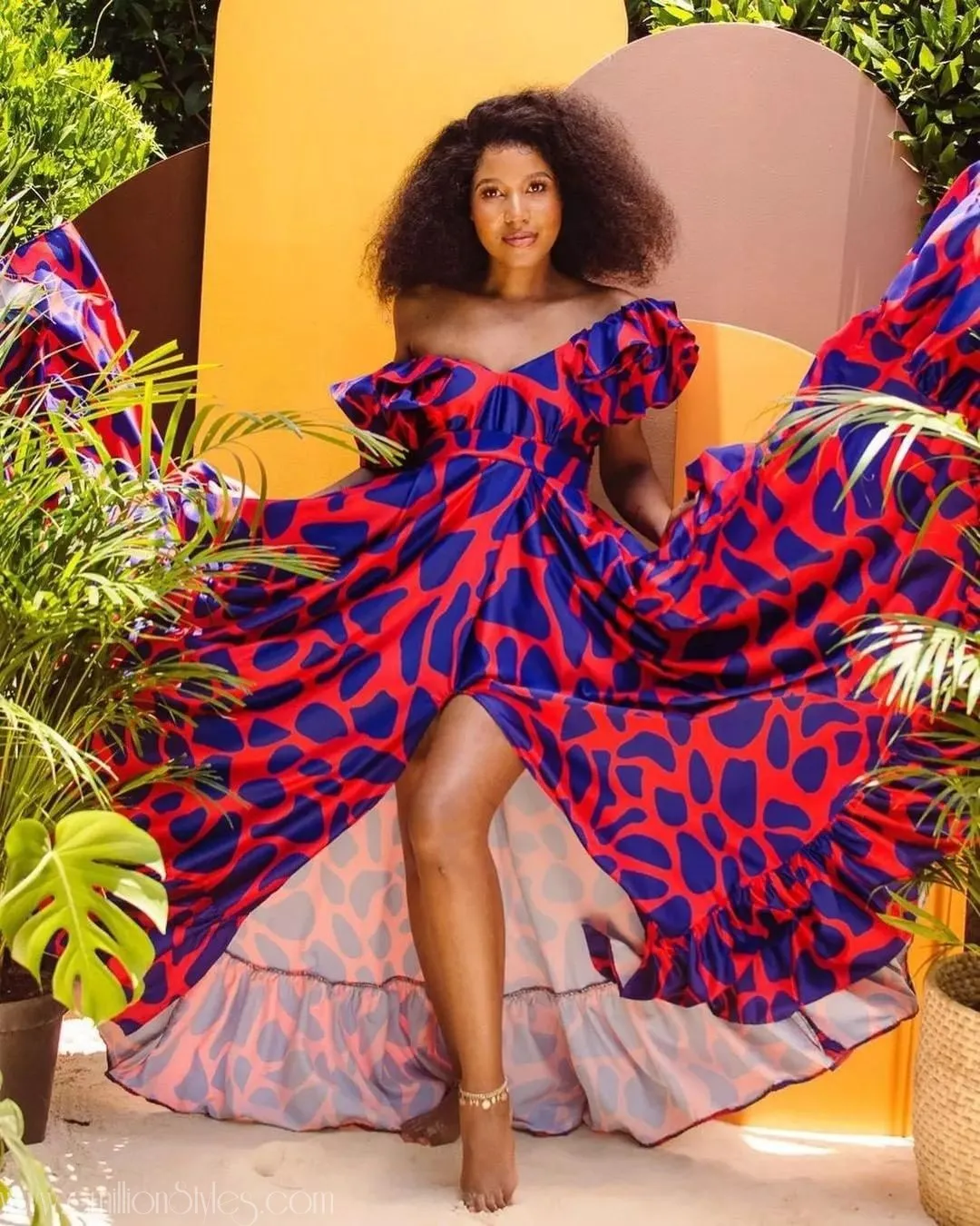 Mercy Aigbe, Others Stun In These 8 Rich Aunty Maxi Styles 