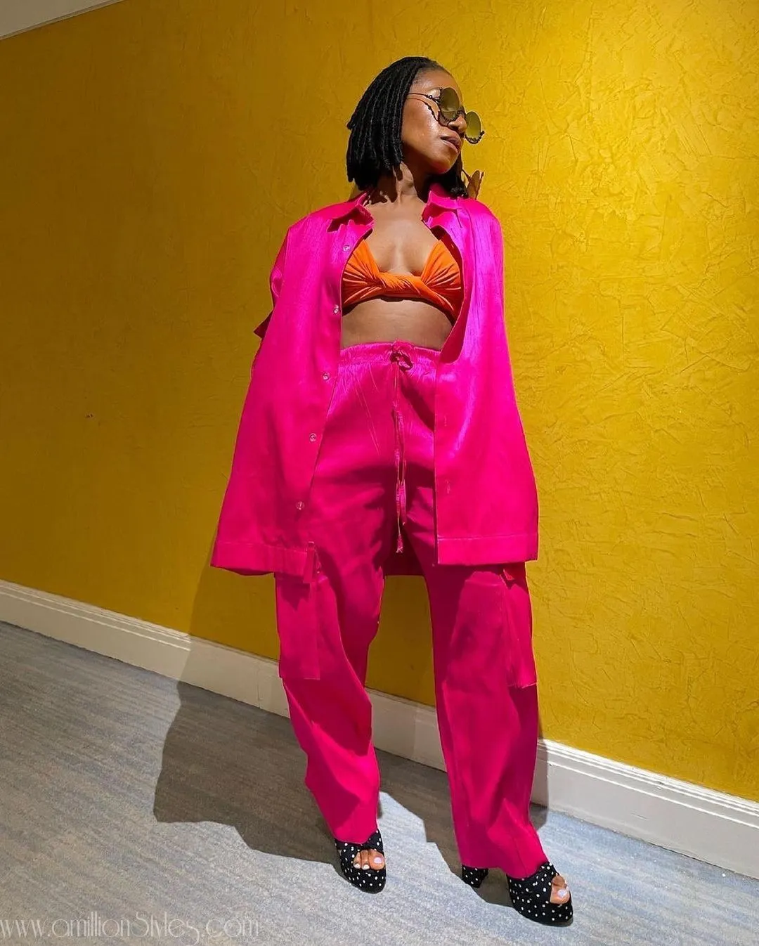 These Gorgeous Women Show Us How To Pair Bright Colour Outfits