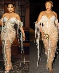 Stylish Queens Alert: Choose Between Mercy Aigbe And Laura Ikeji In Erica Moore Dress