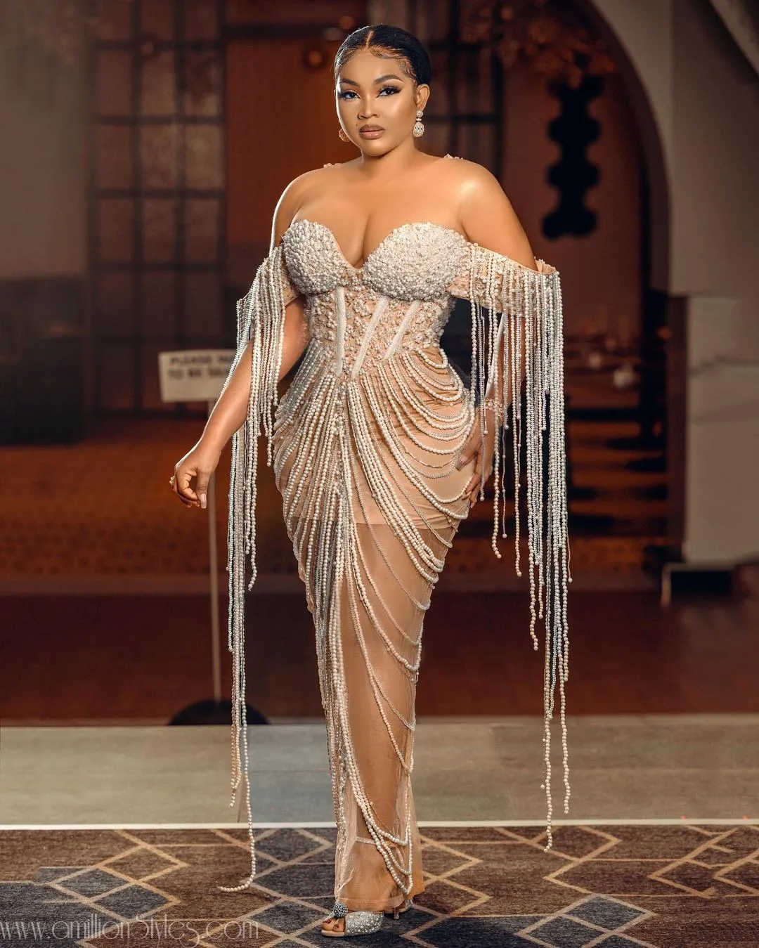 Stylish Queens Alert: Choose Between Mercy Aigbe And Laura Ikeji In Erica Moore Dress