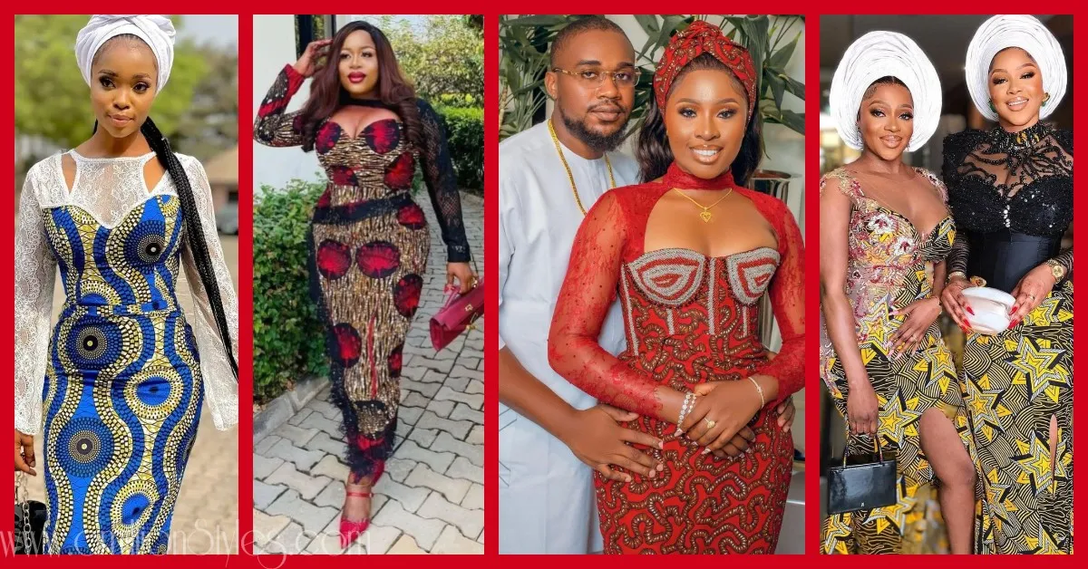 Here Are The 10 Latest Ankara And Lace Mix Styles