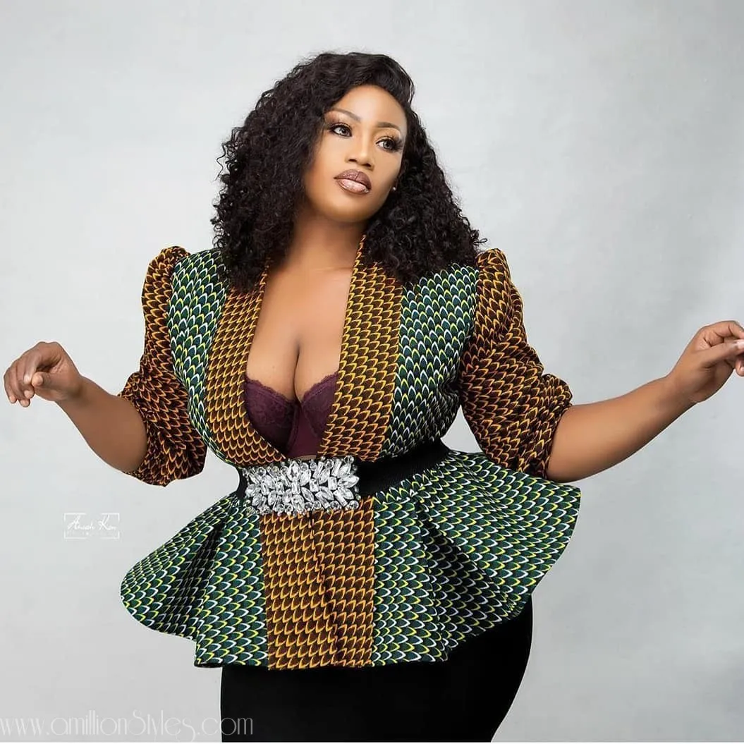 11 Beautiful Ankara Tops To Bless Your Morning