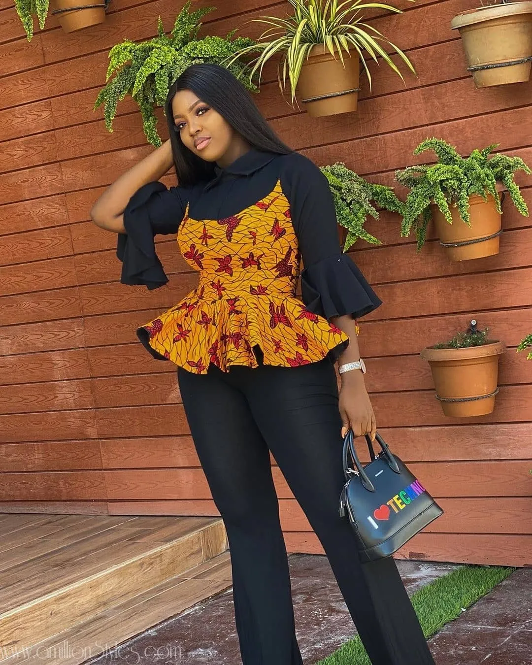 11 Beautiful Ankara Tops To Bless Your Morning