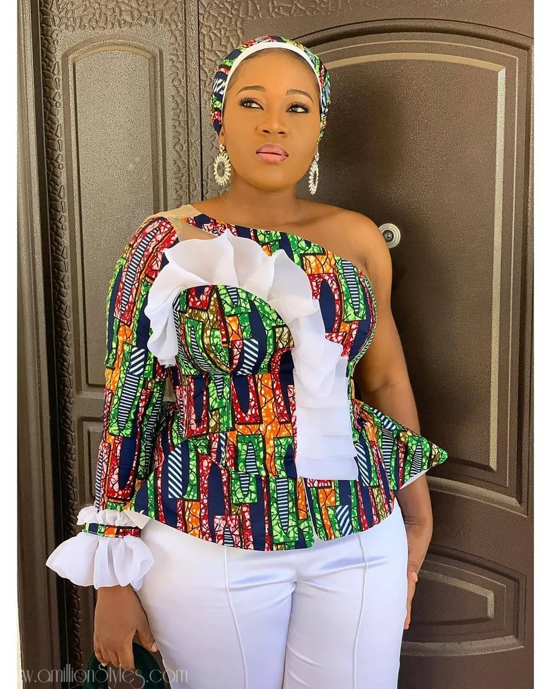 11 Beautiful Ankara Tops To Bless Your Morning