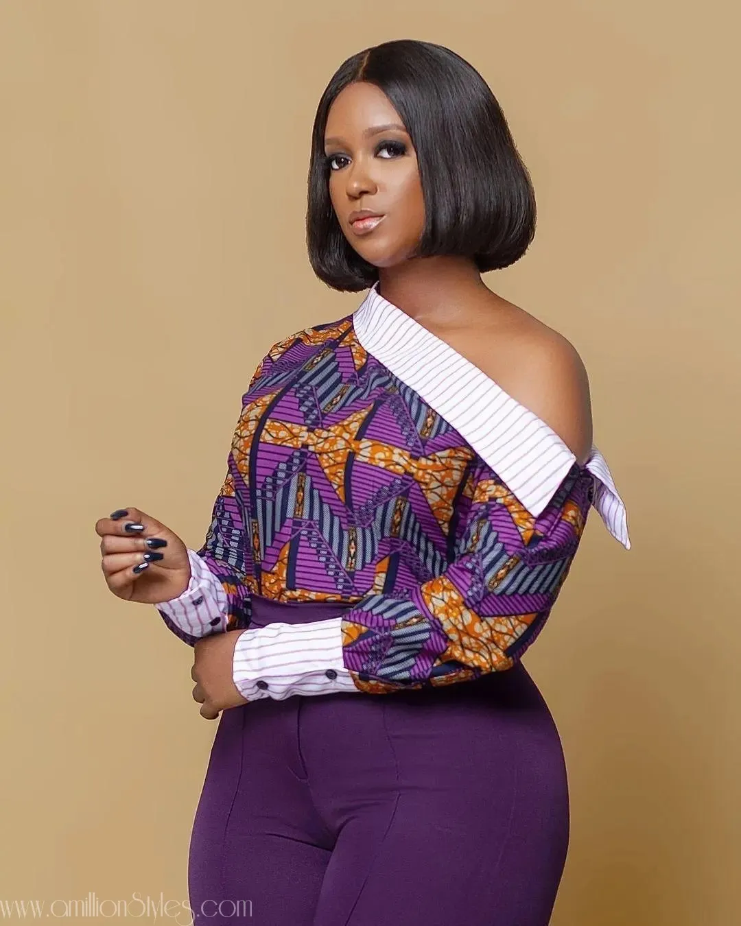 7 Simple Ankara Tops By Soso Apparels