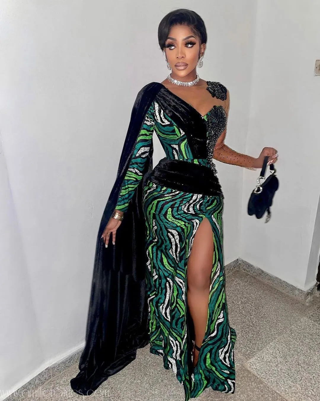 Exquisite Nigerian Lace Asoebi Styles-Volume 50