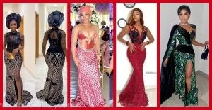 Exquisite Nigerian Lace Asoebi Styles-Volume 50