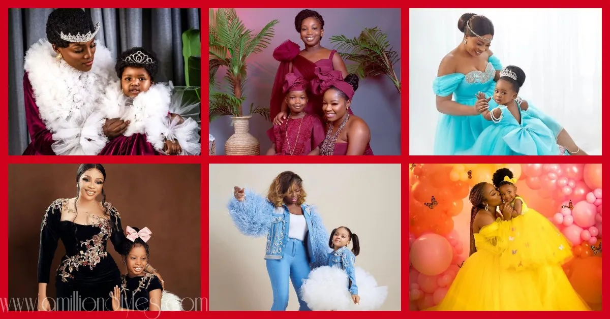 12 Mother And Child Twinning Styles For Families