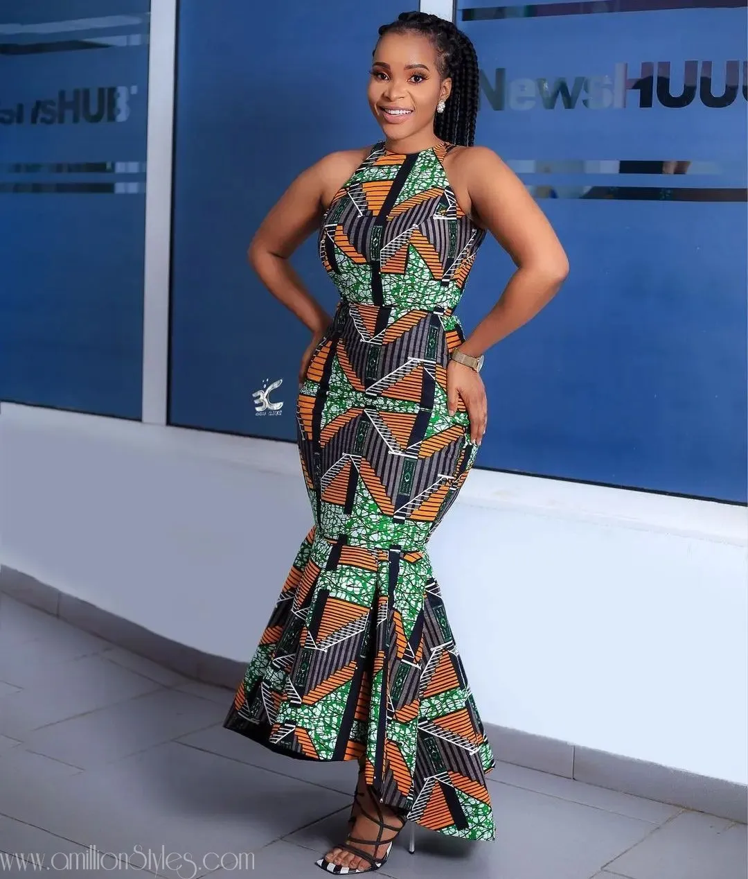 Swoon Over These 12 Beautiful Long Ankara Dresses