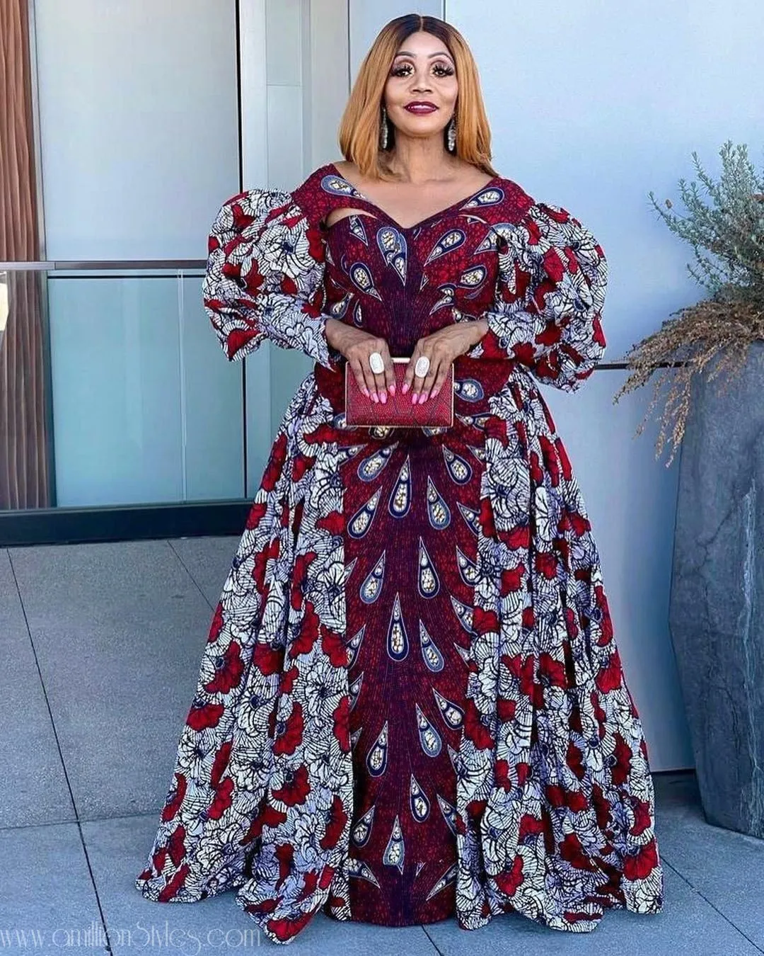 Swoon Over These 12 Beautiful Long Ankara Dresses