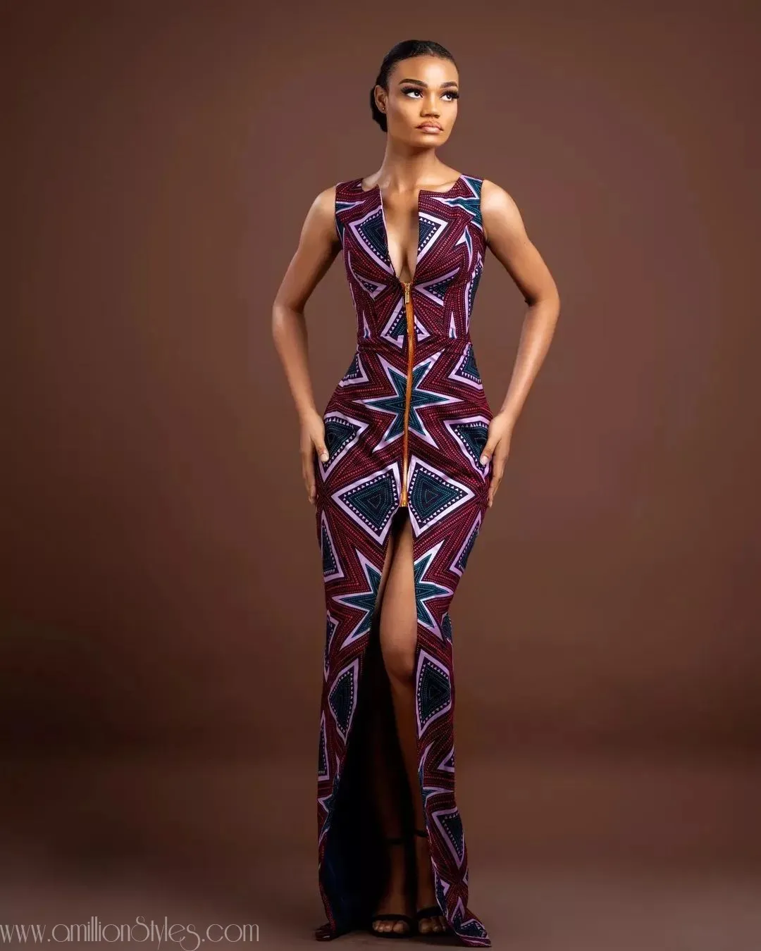 Swoon Over These 12 Beautiful Long Ankara Dresses