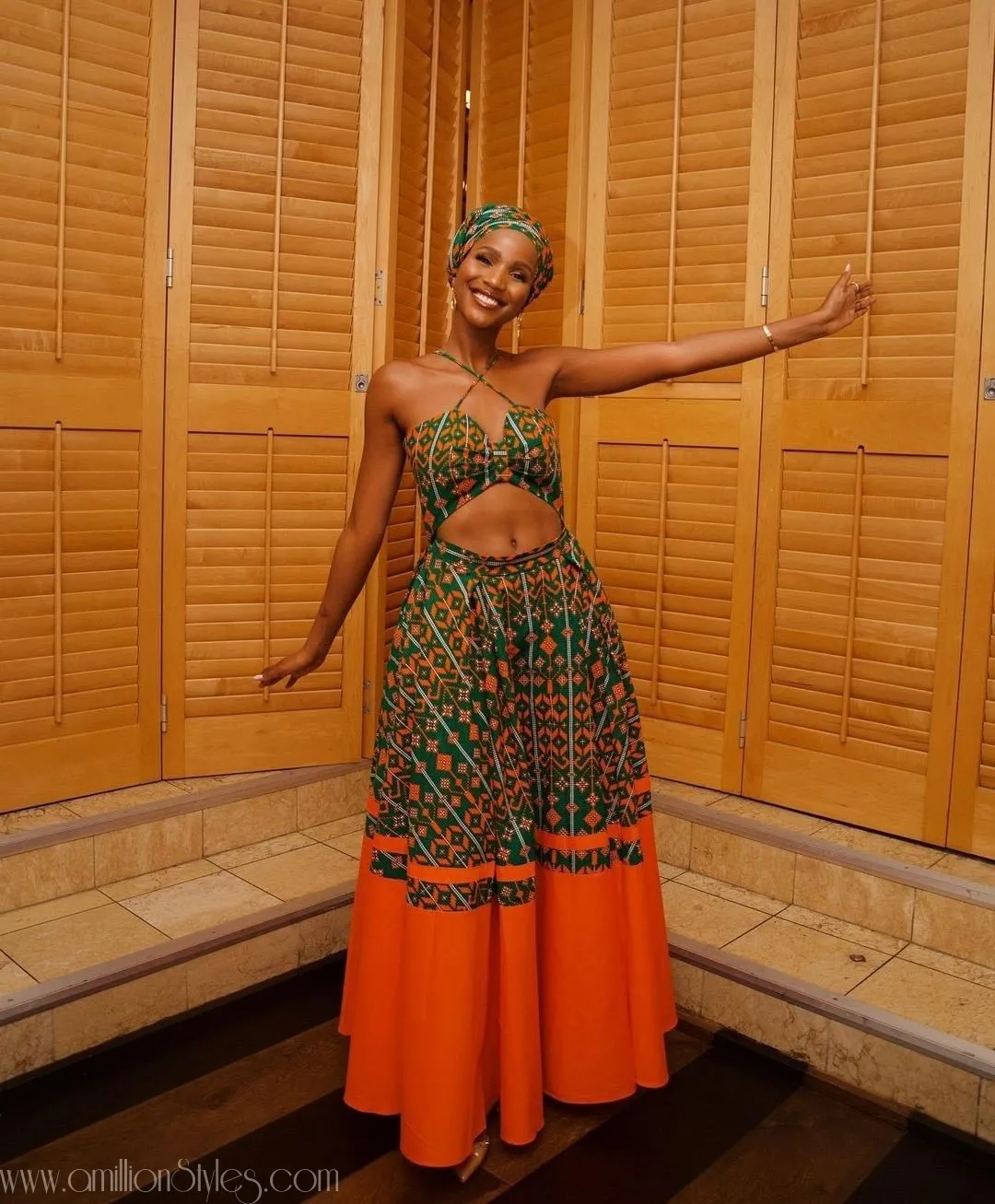 Swoon Over These 12 Beautiful Long Ankara Dresses