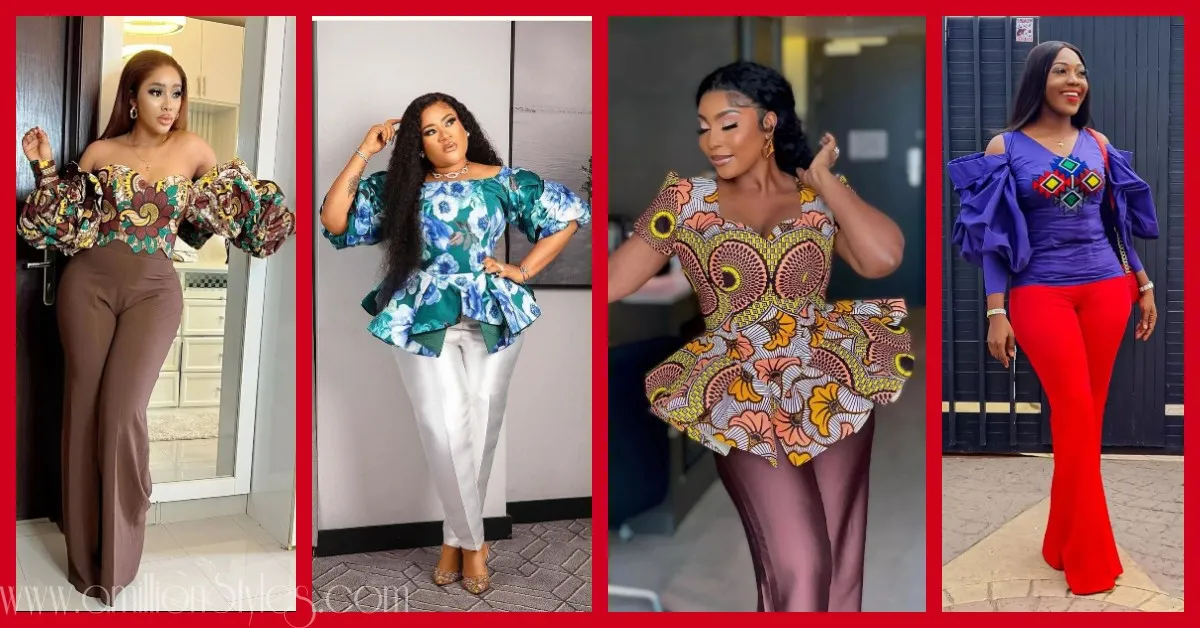 10 Fabulous Ankara Tops For The Week