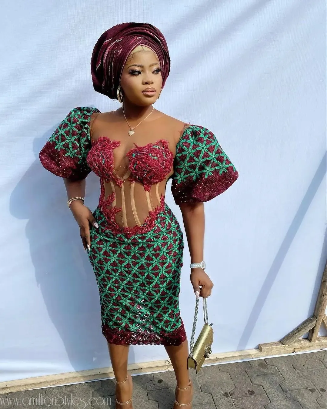 12 Fabulous Short Ankara Dresses From The Streets