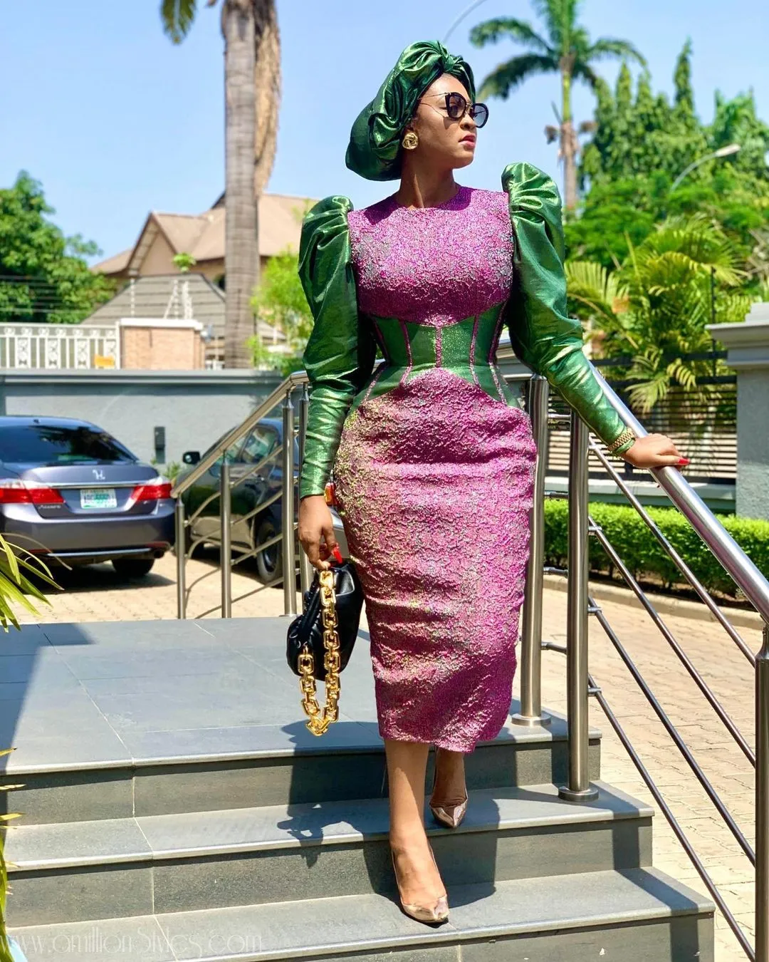 Exquisite Nigerian Lace Asoebi Styles-Volume 55