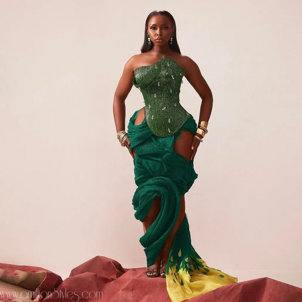 Exquisite Nigerian Lace Asoebi Styles-Volume 55