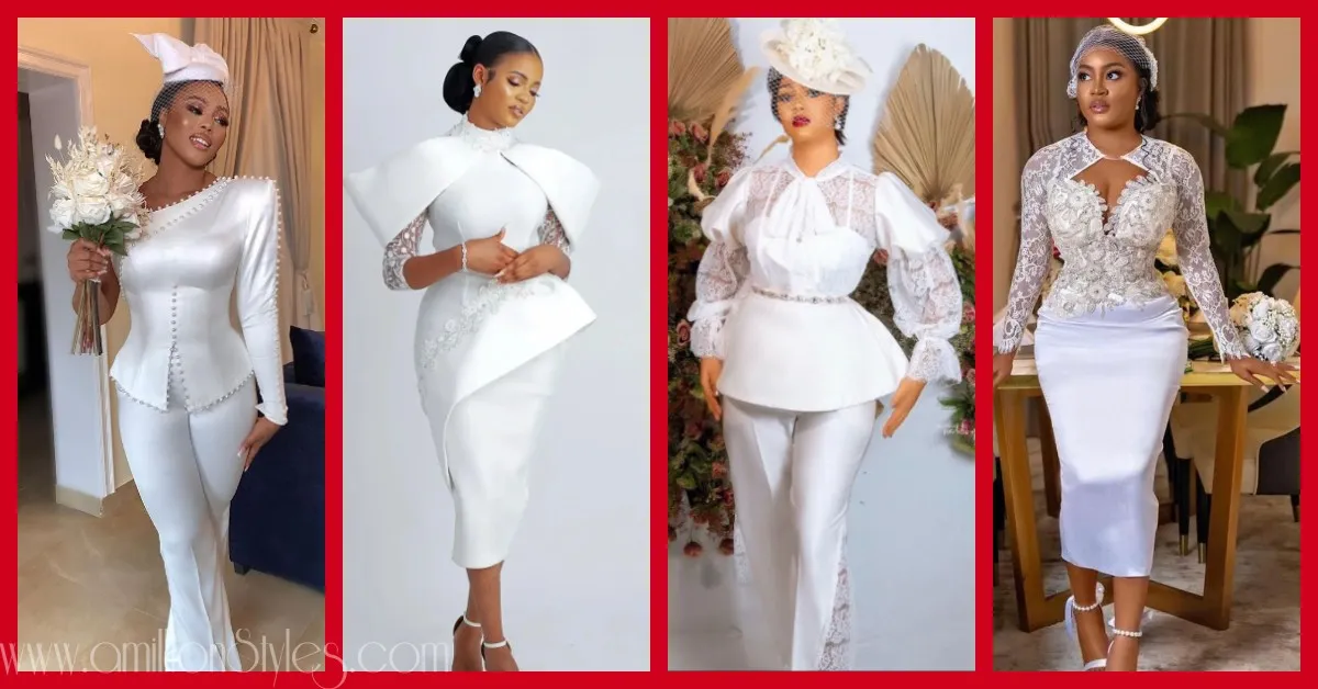 8 Styles for Nigerian Civil Wedding