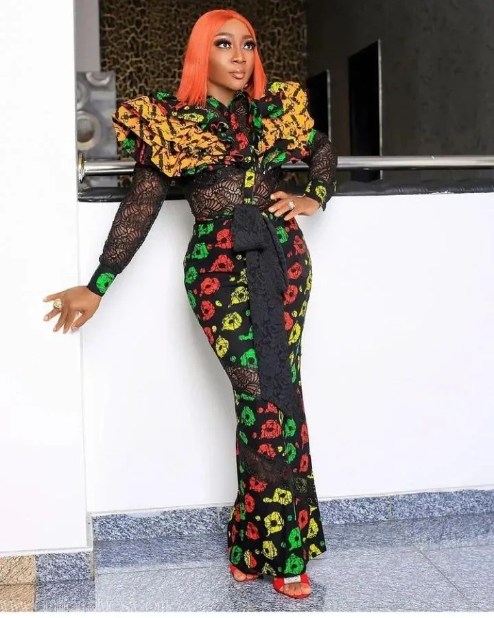 Lovely Ankara Maxi Styles For Lovely Women