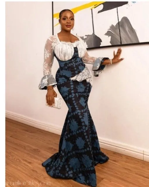 Lovely Ankara Maxi Styles For Lovely Women