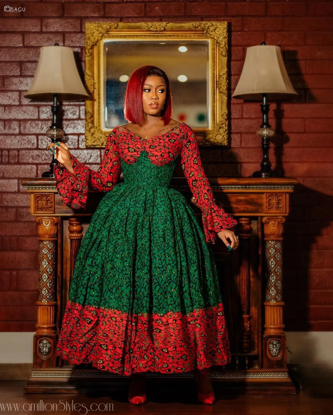Lovely Ankara Maxi Styles For Lovely Women