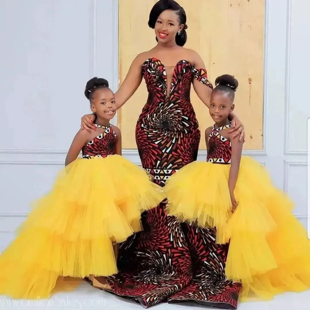 Beautiful Twinning Styles For Mother And Child