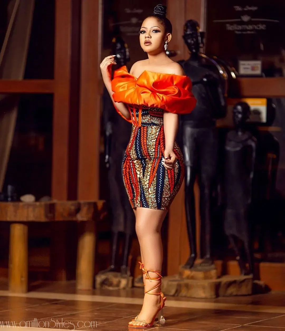 Check Out These Gorgeous Short Ankara Styles