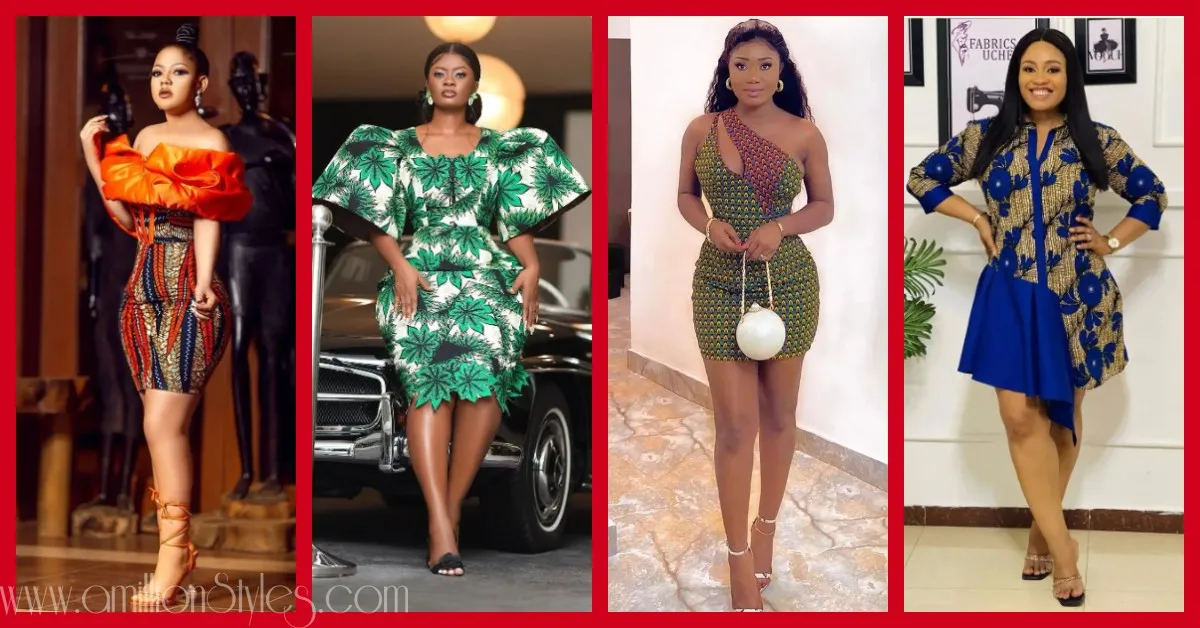 Check Out These Gorgeous Short Ankara Styles