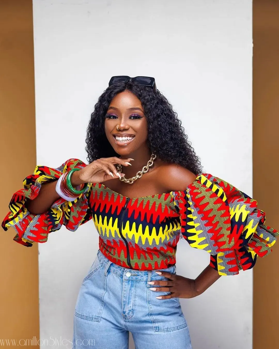 What Would You Pair Any Of These 8 Unique Ankara Tops With?