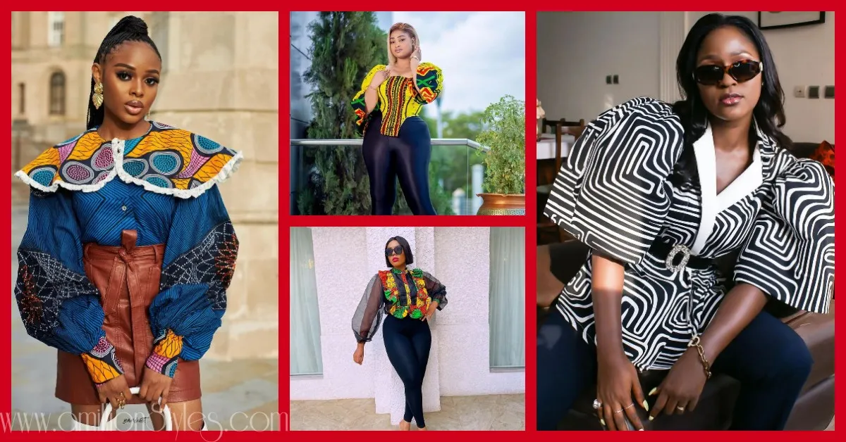 What Would You Pair Any Of These 8 Unique Ankara Tops With?
