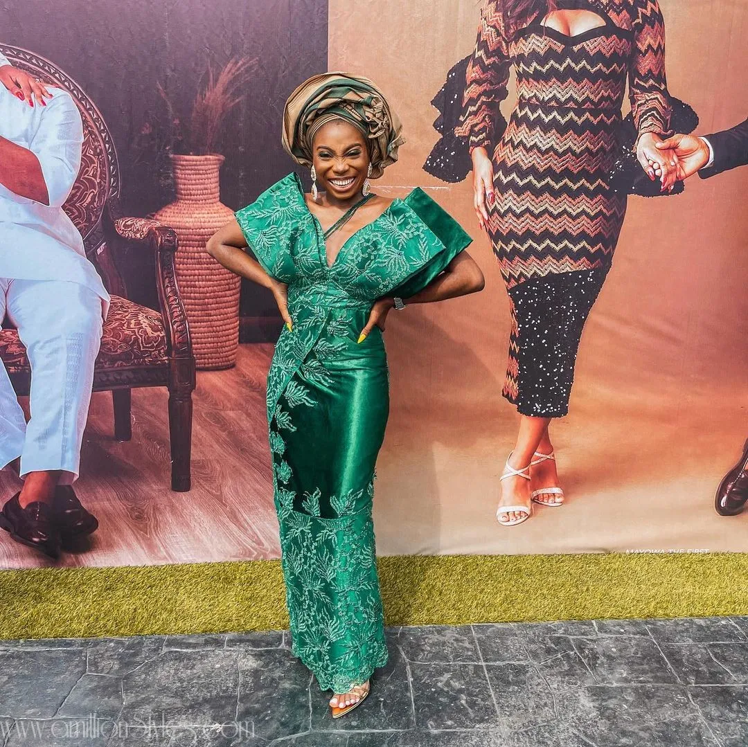 Exquisite Nigerian Lace Asoebi Styles-Volume 56