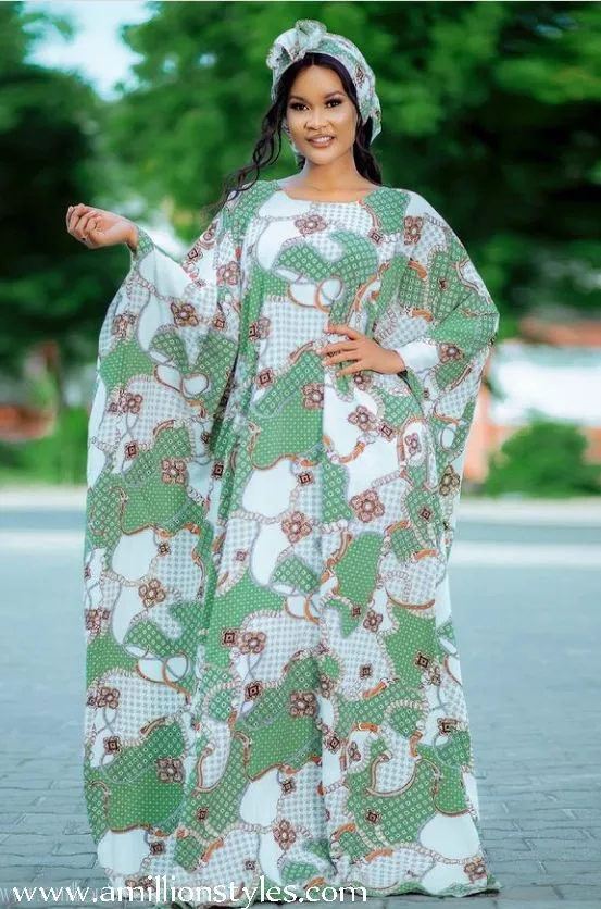 Chiffon Bubu Gown Styles for Ladies in 2022