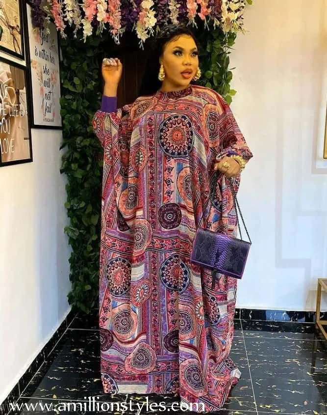 Chiffon Bubu Gown Styles for Ladies in 2022