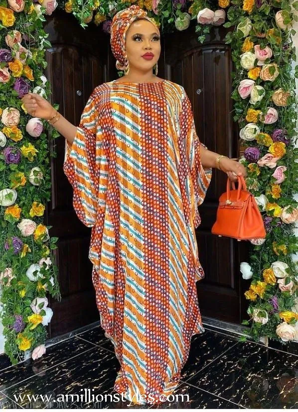 Chiffon Bubu Gown Styles for Ladies in 2022