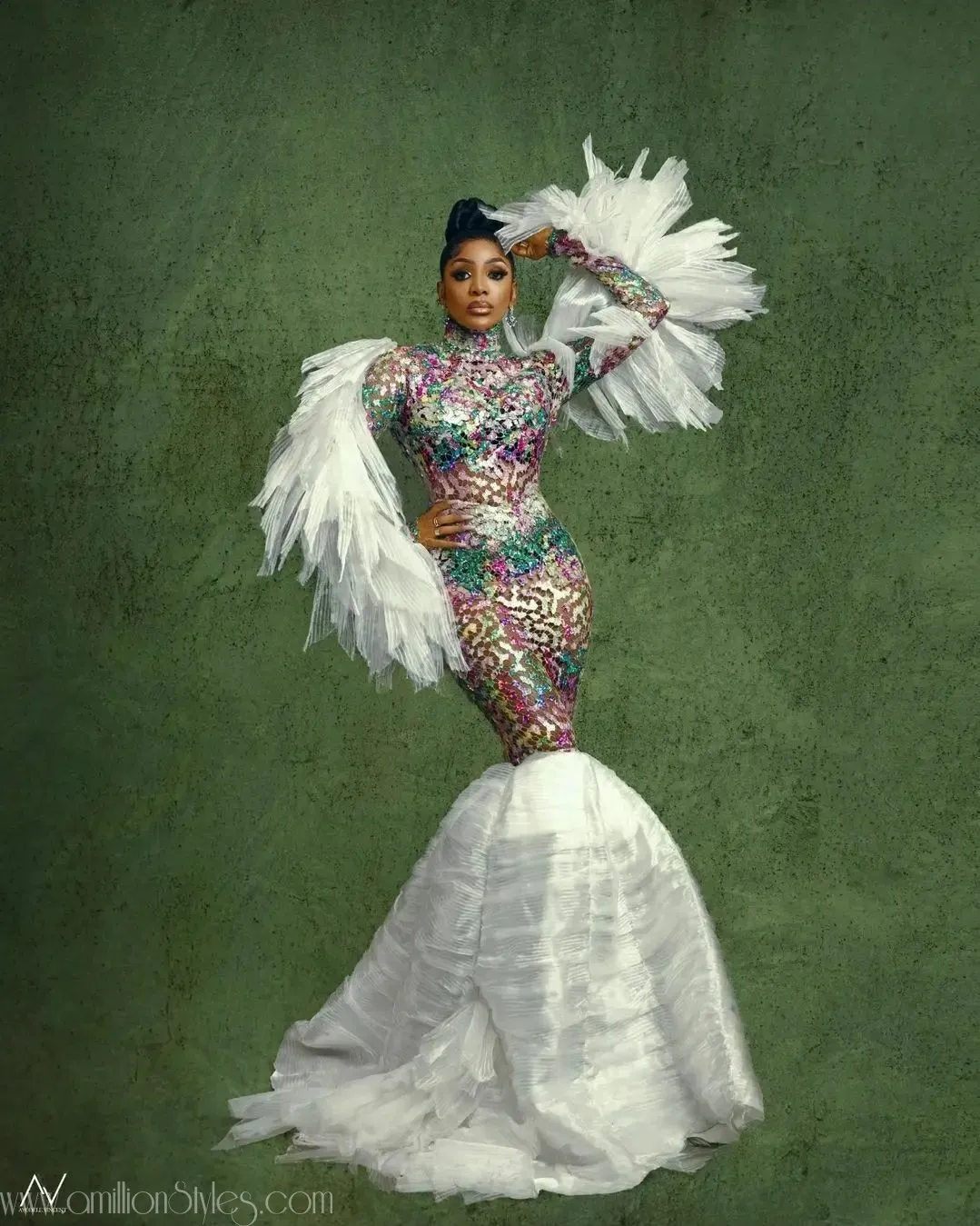 Must See: Chioma Good Hair Wearing Weiz Dhurm Franklyn