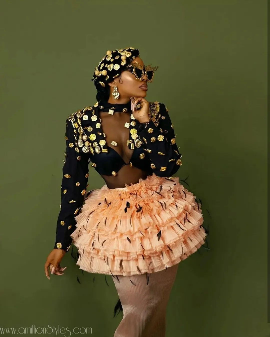 Must See: Chioma Good Hair Wearing Weiz Dhurm Franklyn
