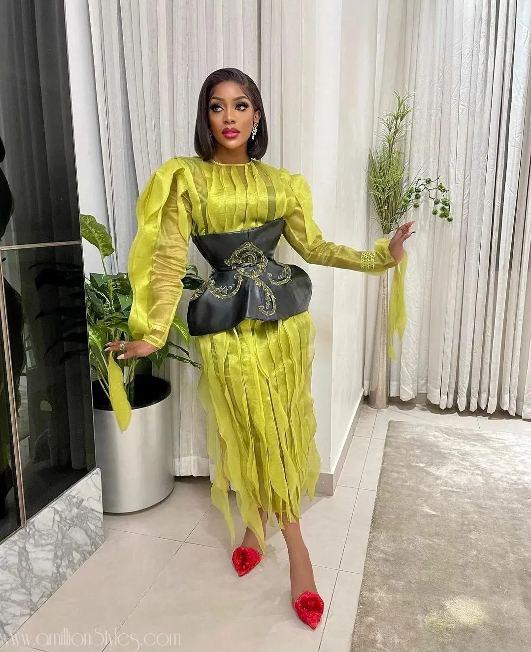 Must See: Chioma Good Hair Wearing Weiz Dhurm Franklyn