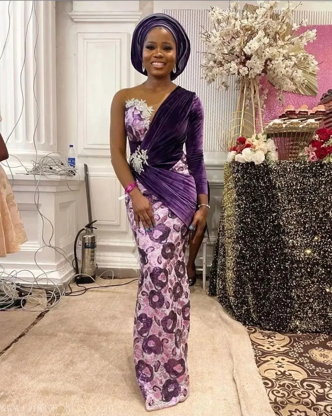 Exquisite Nigerian Lace Asoebi Styles-Volume 60