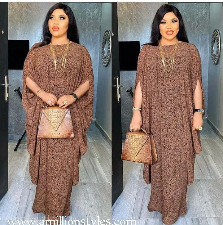 Chiffon Bubu Gown Styles for Ladies in 2022