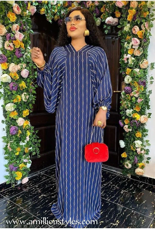 Chiffon Bubu Gown Styles for Ladies in 2022