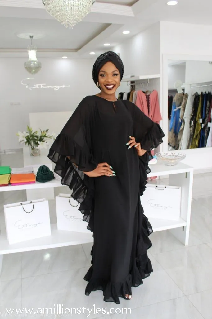 Chiffon Bubu Gown Styles for Ladies in 2022