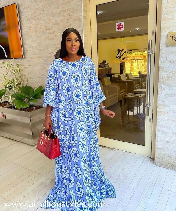 Chiffon Bubu Gown Styles for Ladies in 2022