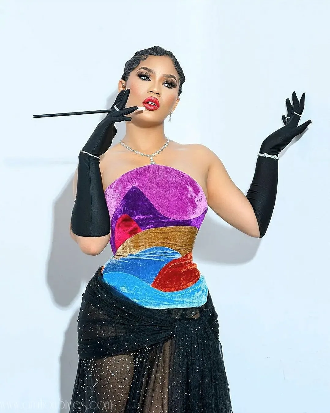 16 Times Nigerian Celebrities Wore Weiz Dhurm Franklyn
