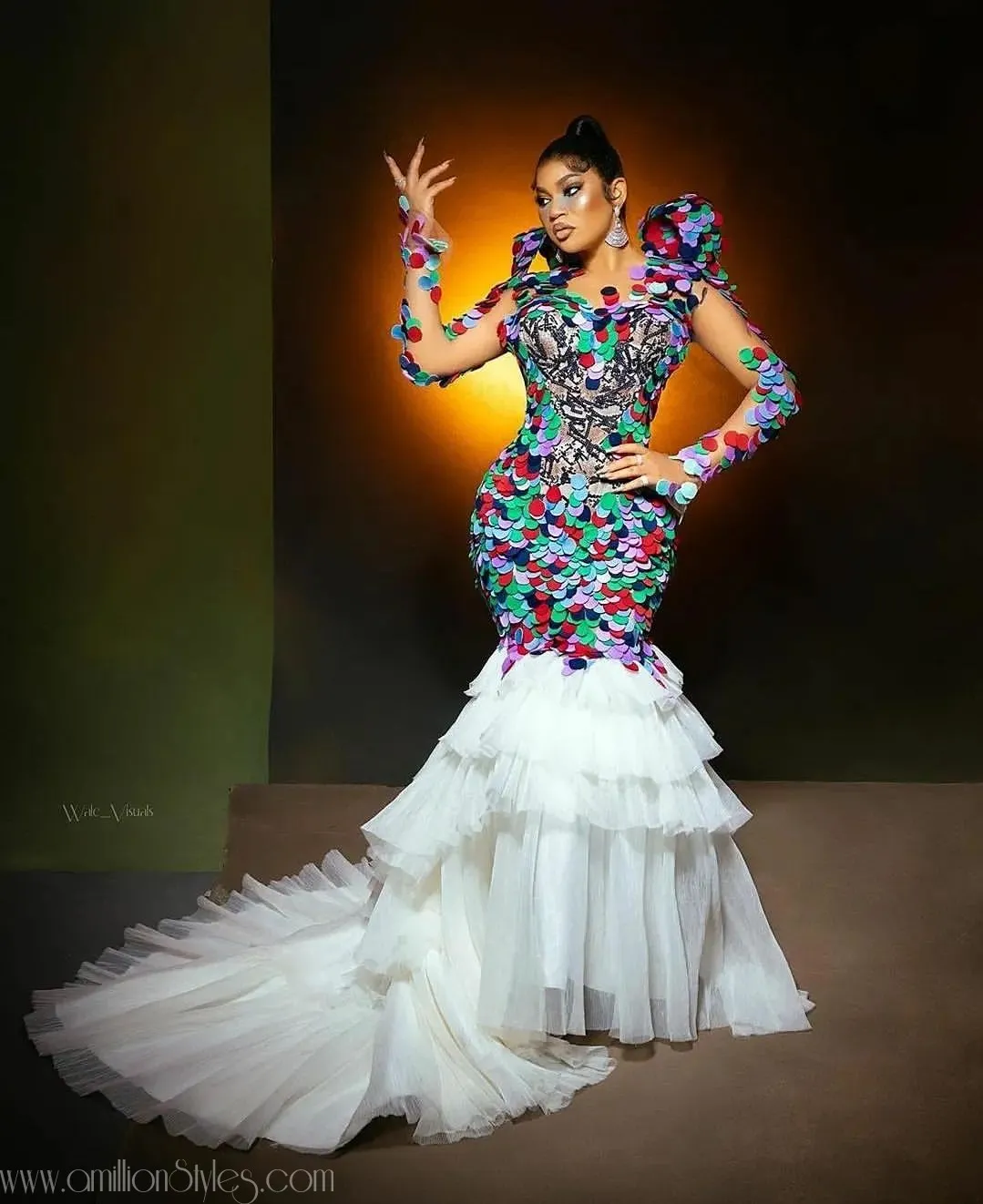 16 Times Nigerian Celebrities Wore Weiz Dhurm Franklyn