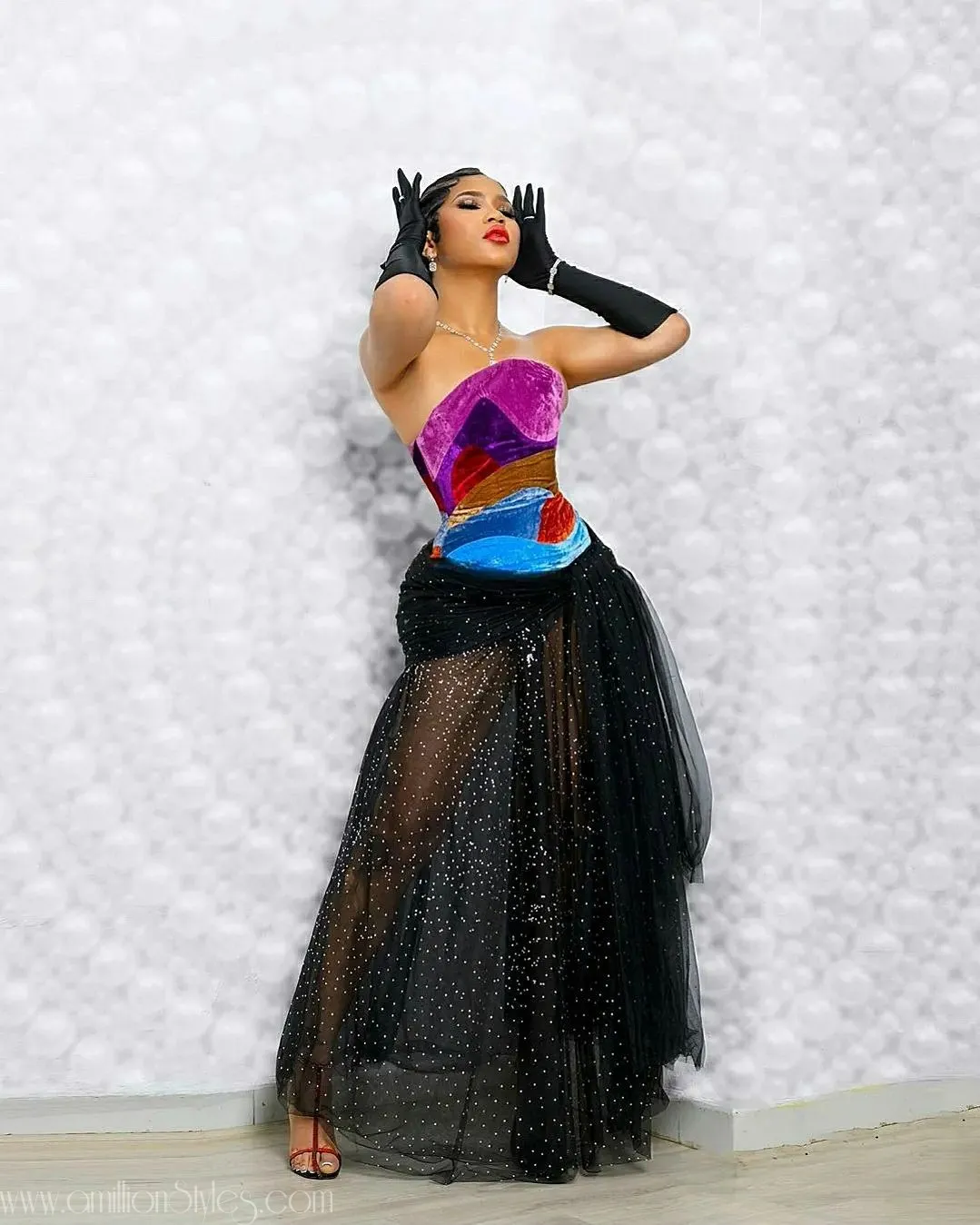 16 Times Nigerian Celebrities Wore Weiz Dhurm Franklyn