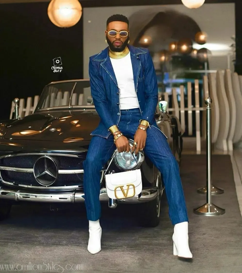 16 Times Nigerian Celebrities Wore Weiz Dhurm Franklyn