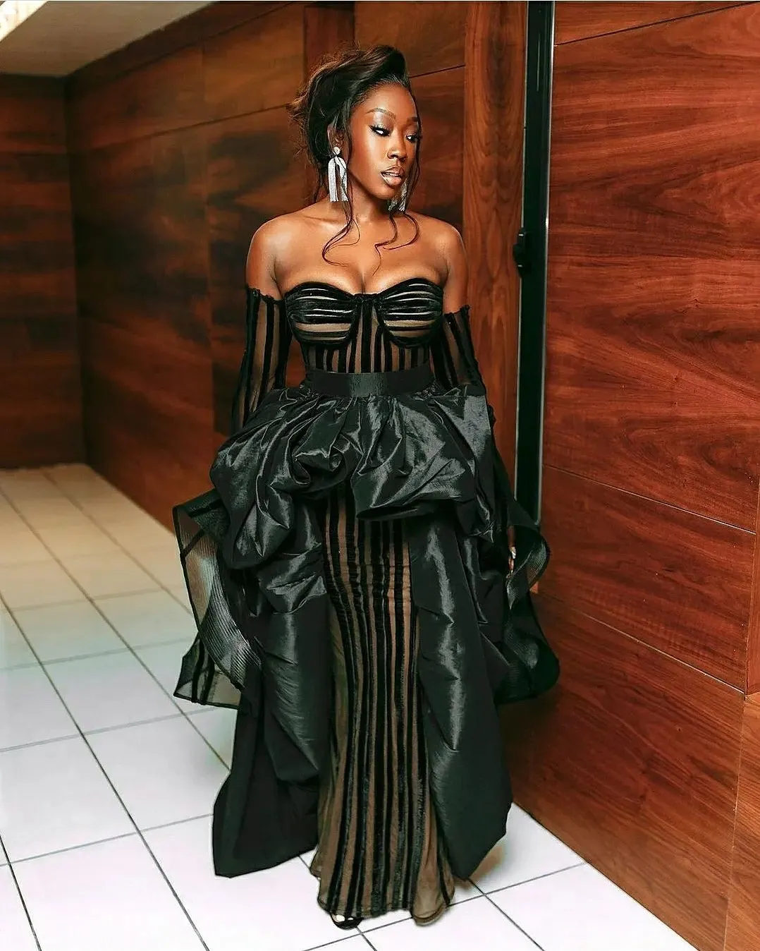 16 Times Nigerian Celebrities Wore Weiz Dhurm Franklyn