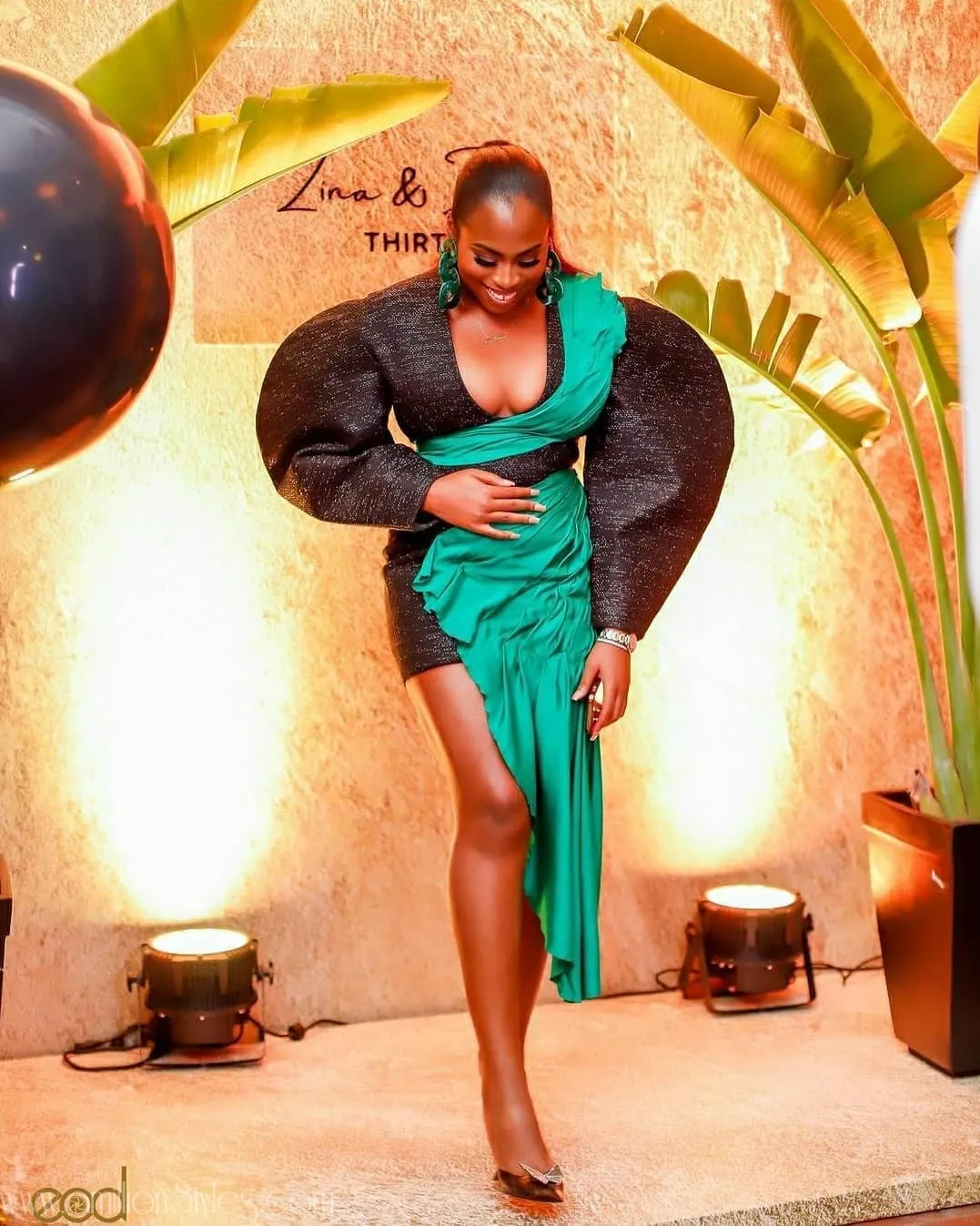 16 Times Nigerian Celebrities Wore Weiz Dhurm Franklyn