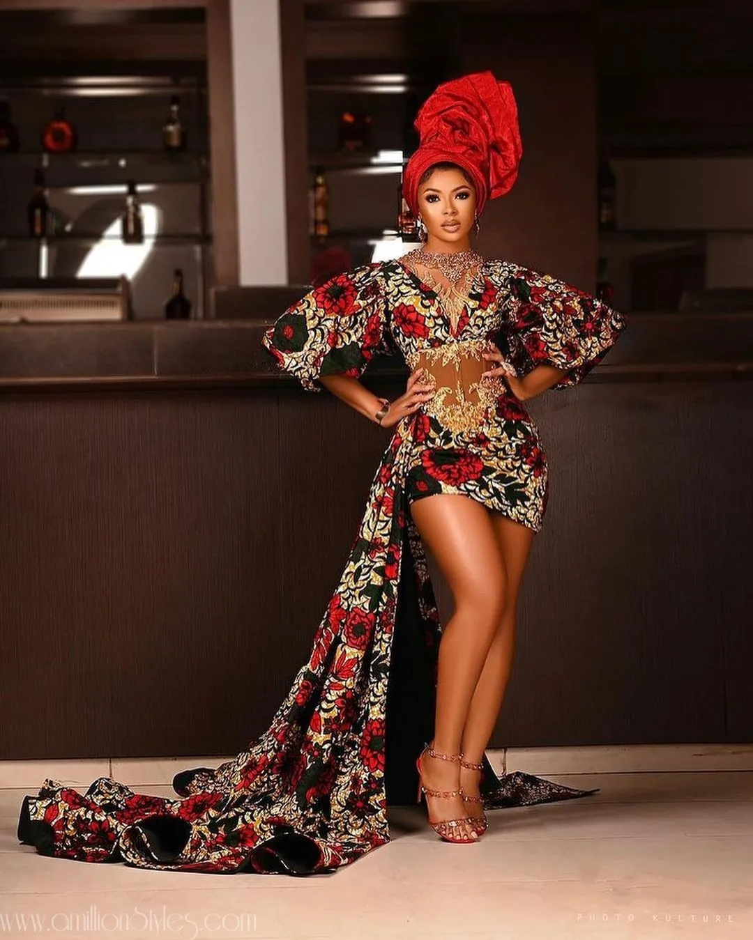11 Lovely Short Ankara Styles For the Weekend